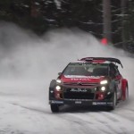 La Citroën C3 WRC au rallye de Suède