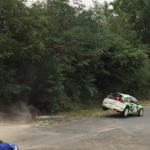 Bosse de Viala au rallye du Rouergue 2015