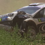 Crash de Sander Pärn au rallye d'Estonie 2015
