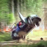 Grosse sortie au rallye de Finlande