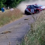 Crash de Yves Saint-Riquier au rallye du Ternois 2015