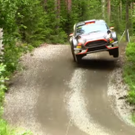 Essais de Robert Kubica pour le rallye de Finlande 2015