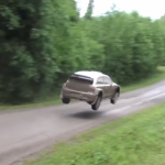 Essais de Jari-Matti Latvala pour le rallye de Finlande 2015