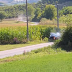 Gros crash d'un 208 R2 au rally Tartufo 2015