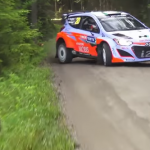 Shakedown du rallye de Finlande 2015