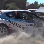 Tout droit d'Eric Mauffrey au rallye du Rouergue