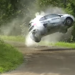 Tonneaux de Marttinen au rallye de Finlande 2015