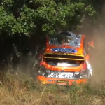 La Fiesta WRC au milieu du champs