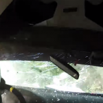 Ccrash Subaru Impreza WRC dans les arbres