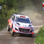 Passage à la limite de la sortie pour Dani Sordo