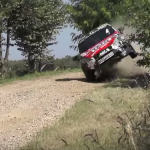 Passage limite d'une Ford Fiesta R2