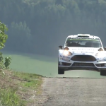 Fiesta WRC sur une bosse