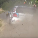 Grosse attaque d'une Volkswagen Polo R WRC