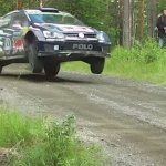 Saut Polo R WRC en Finlande 2015