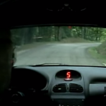 A bord de la Peugeot 206