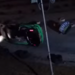 La Ford Focus WRC sur le flanc