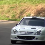 La Xsara WRC pendant les essais