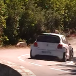 La Volkswagen Polo R WRC au freinage