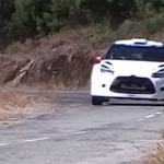 La ds3 WRC lors des essais