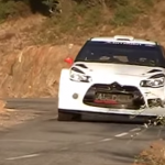 La DS3 WRC lors des essais