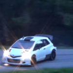 Toyota Yaris WRC en glisse