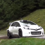 Eric Camilli avec la Toyota Yaris WRC
