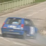 La R5 GT Turbo en glisse