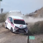 Passage limite d'une Toyota Aygo