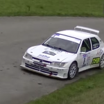 Yves Pezzutti avec la 306 Maxi