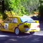 Peugeot 309 GTI en glisse