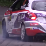 Peugeot 208 R2 en difficulté
