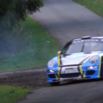 Porsche 997 GT3 en glisse