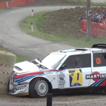 La Lancia Delta S4 dans la botte de paille