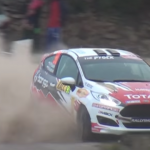 La Ford Fiesta R2 avant le crash