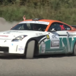 Nissan 350Z en pleine glisse
