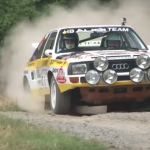 Audi Quattro à l'Eiffel rally