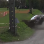 La Renault Clio R3 juste après le choc