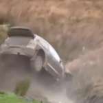La Volkswagen Polo R WRC pendant l'impact
