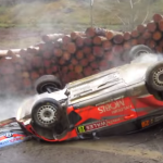 La Hyundai I20 WRC sur le toit