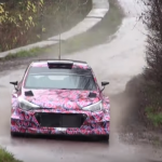 Thierry Neuville avec la Hyundai I20 WRC