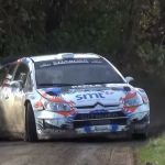 Citroën C4 WRC en glisse
