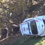 Peugeot 207 S2000 en tonneaux
