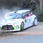 Marc Amourette en glisse avec la Citroën DS3 R5