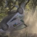 Peugeot 208 R2 en tonneaux