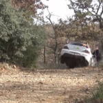 Mitsubishi Lancer dans le trou