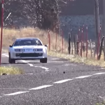 Alpine A310 en ligne droite