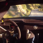 A l'intérieur de la Skoda Fabia R5