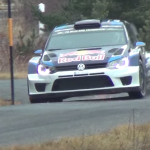 La Volkswagen Polo R WRC avant le crash