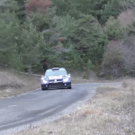 La Volkswagen Polo R WRC lors des essais