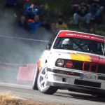 BMW M3 en glisse